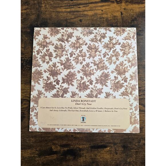 Vintage Linda Ronstadt Dont Cry Now Asylum Records Stereo SD-5064 - Picture 2 of 9